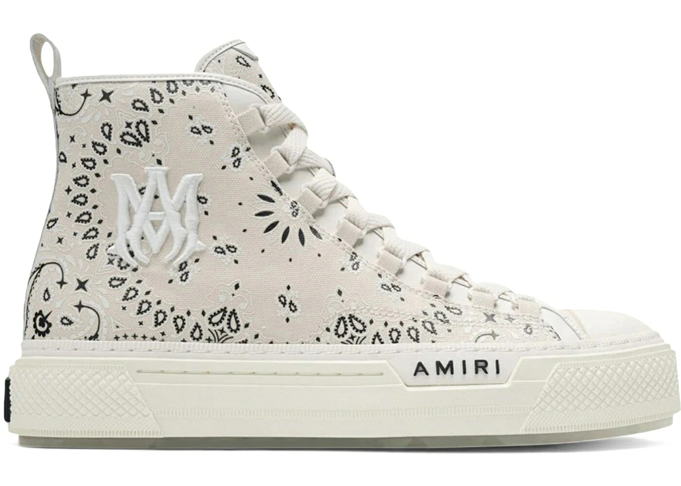 アミリ 厚地の外套 ご機嫌 スニーカー メンズ AMIRI COURT HIGH ALABASTER /