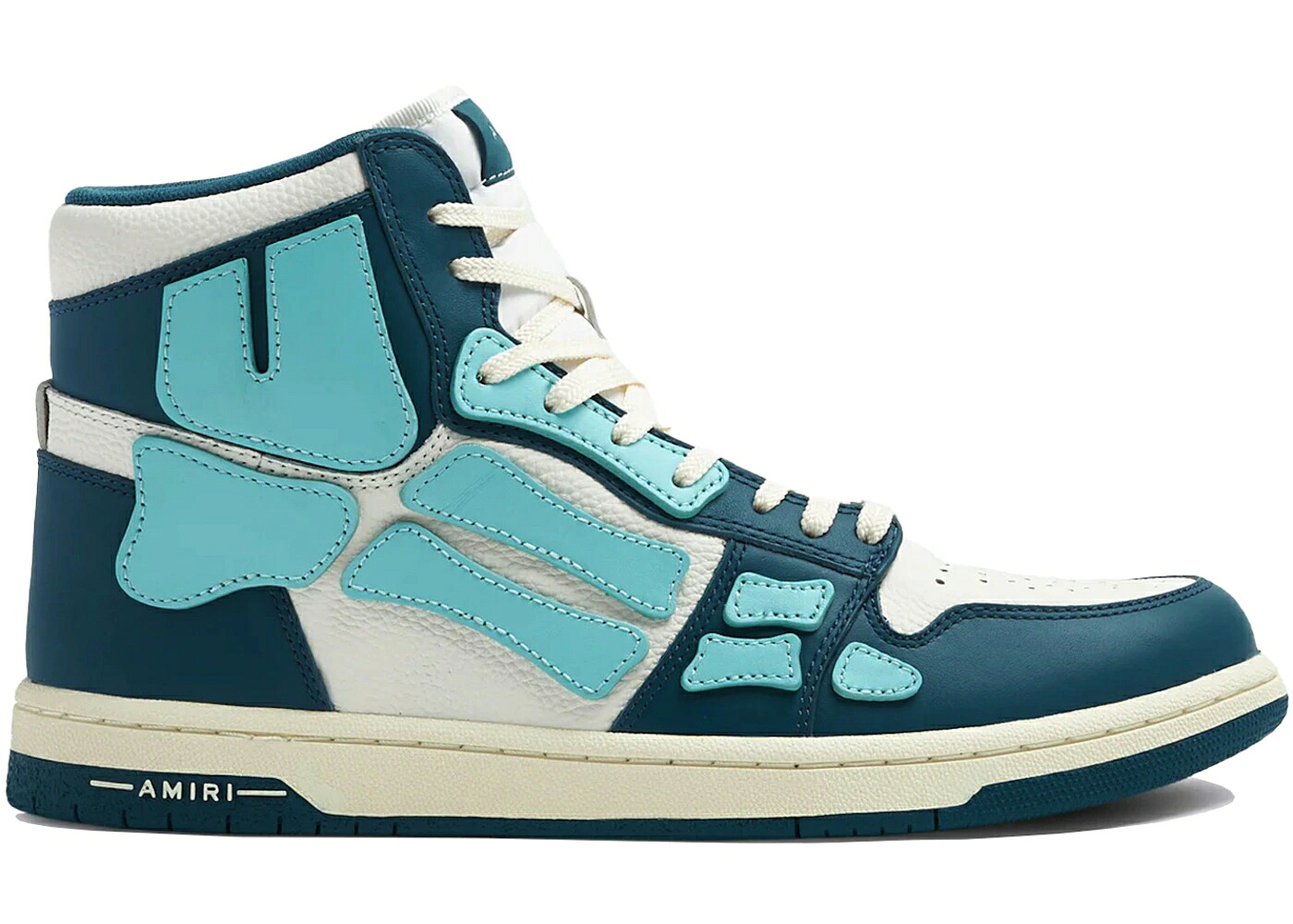アミリ 青味 青み スニーカー メンズ AMIRI SKEL TOP HI SLATE BLUE / SLATE BLUE