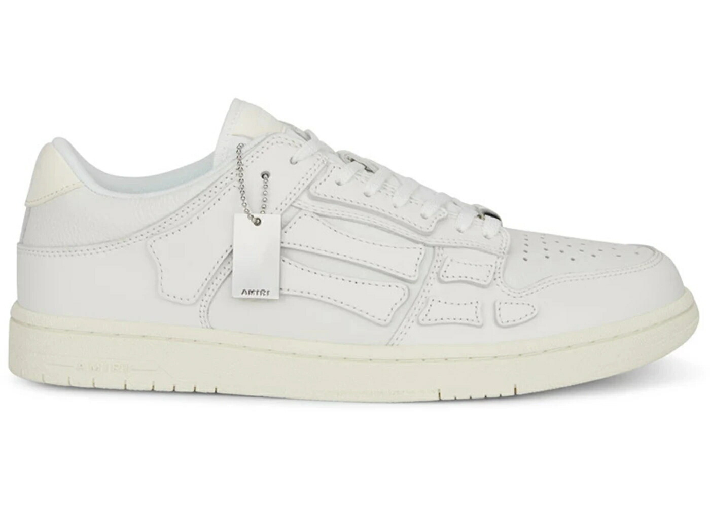 アミリ 白色 ホワイト スニーカー メンズ AMIRI SKEL TOP LOW WHITE / WHITE WHITE|スニケス