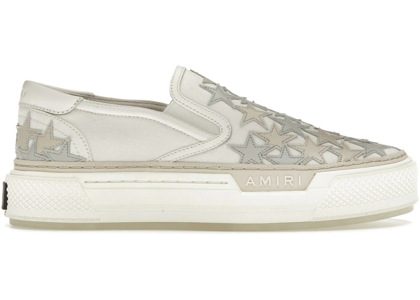 アミリ スターズ コート スリッポン スニーカー メンズ AMIRI STARS COURT SLIP-ON ALABASTER / 57,090円