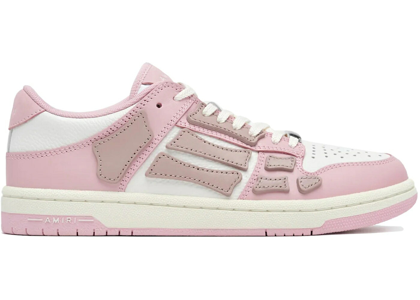アミリ ピンク スニーカー メンズ AMIRI SKEL TOP LOW BABY PINK / BABY PINK