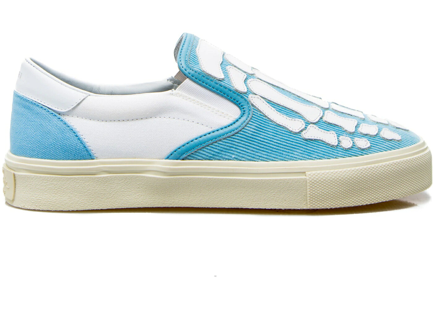 アミリ 青色 ブルー 白色 ホワイト スリッポン スニーカー メンズ AMIRI SKEL TOE SLIP ON LIGHT BLUE/WHITE / BLUE WHITE WHITE|スニケス