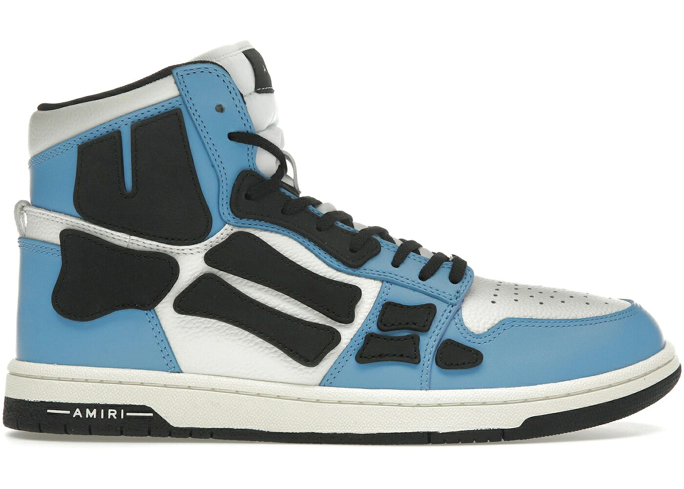 アミリ ご機嫌 カロライナ 青味 青み 白いこと 白いこと スニーカー メンズ AMIRI SKEL TOP HIGH CAROLINA BLUE WHITE / CAROLINA BLUE WHITE