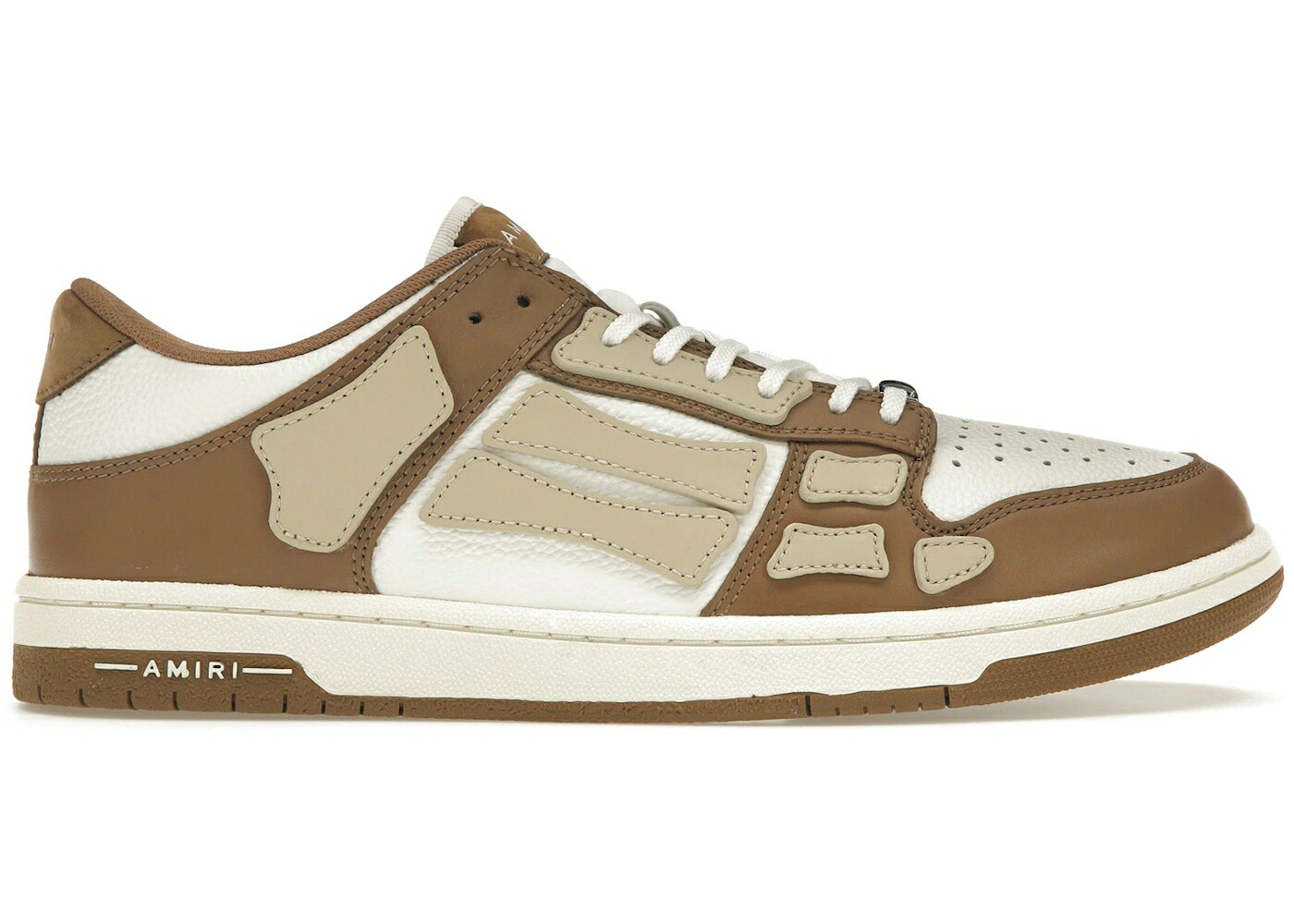 アミリ 茶色 ブラウン スニーカー メンズ AMIRI SKEL TOP LOW BROWN TAN / BROWN TAN