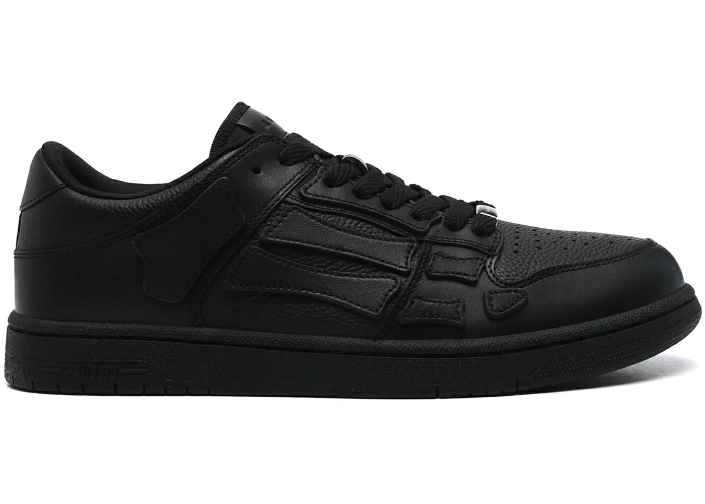 アミリ 黒色 ブラック スニーカー メンズ AMIRI SKEL TOP LOW TRIPLE BLACK /｜スニケス