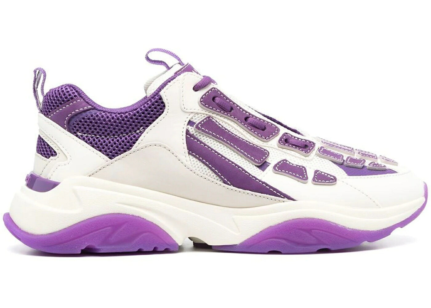 アミリ 白いこと 白いこと 紫 パープル スニーカー メンズ AMIRI BONE RUNNER WHITE PURPLE / WHITE PURPLE