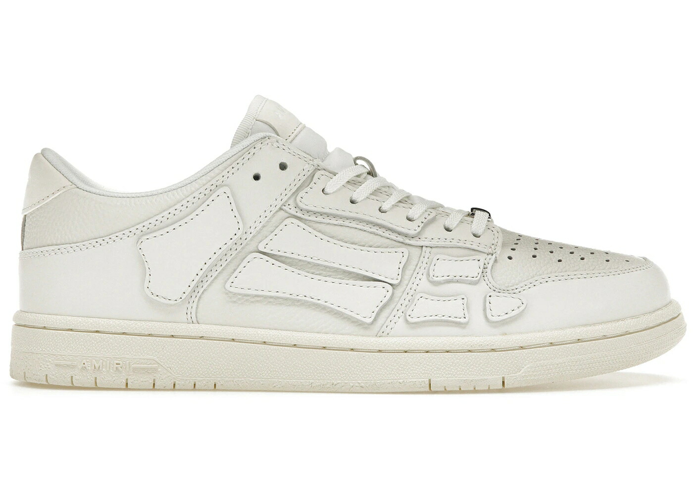 アミリ 白色 ホワイト ビンテージ ヴィンテージ スニーカー メンズ AMIRI SKEL TOP LOW WHITE VINTAGE / WHITE WHITE VINTAGE