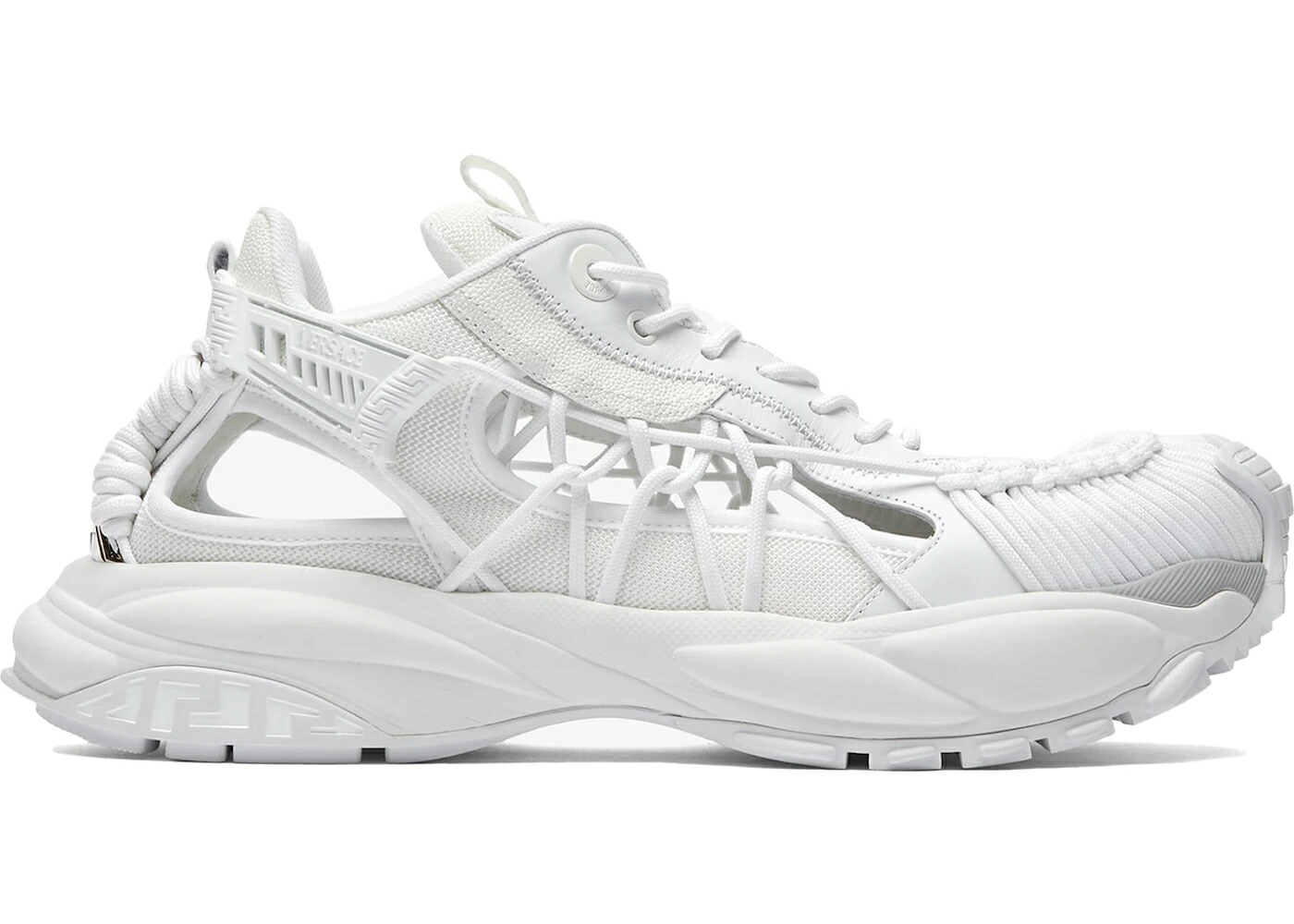 ヴェルサーチェ 白色 ホワイト スニーカー メンズ VERSACE MERCURY WHITE /