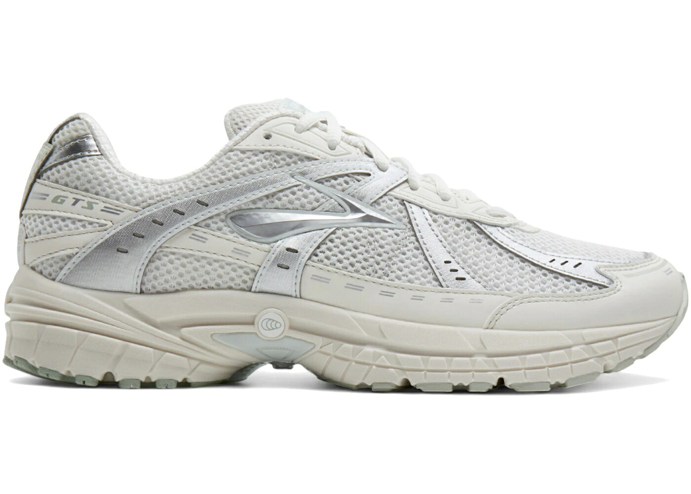 ブルックス 白色 ホワイト 銀色 シルバー スニーカー メンズ BROOKS ADRENALINE GTS 10 WHITE SILVER / WHITE SILVER