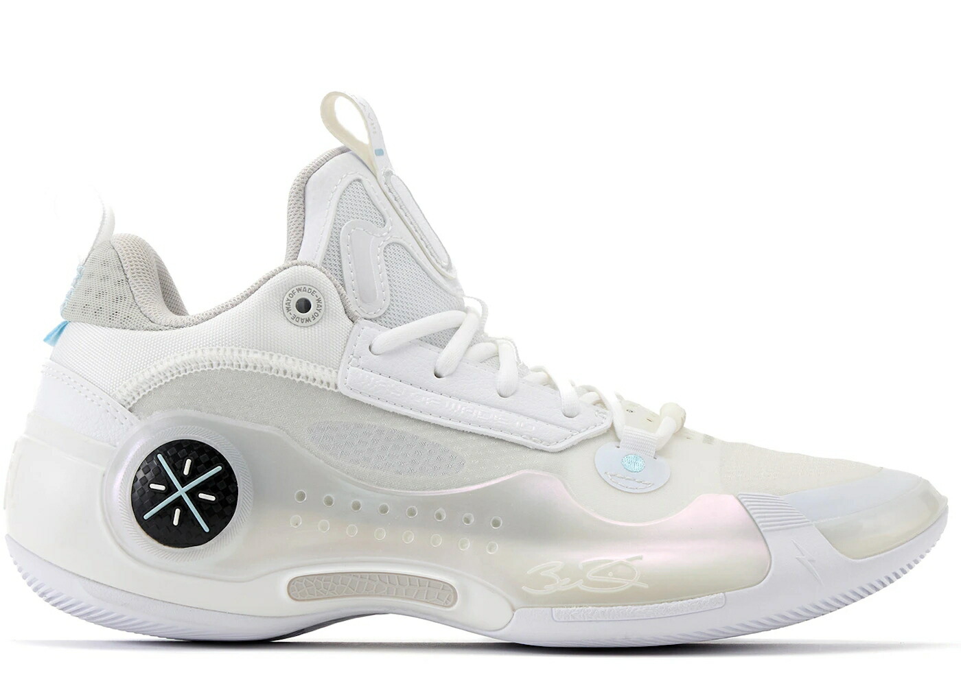 リーニン ウェイド 白いこと 白いこと スニーカー メンズ LI-NING WAY OF WADE 10 LOW WHITE HOT / WHITE WHITE