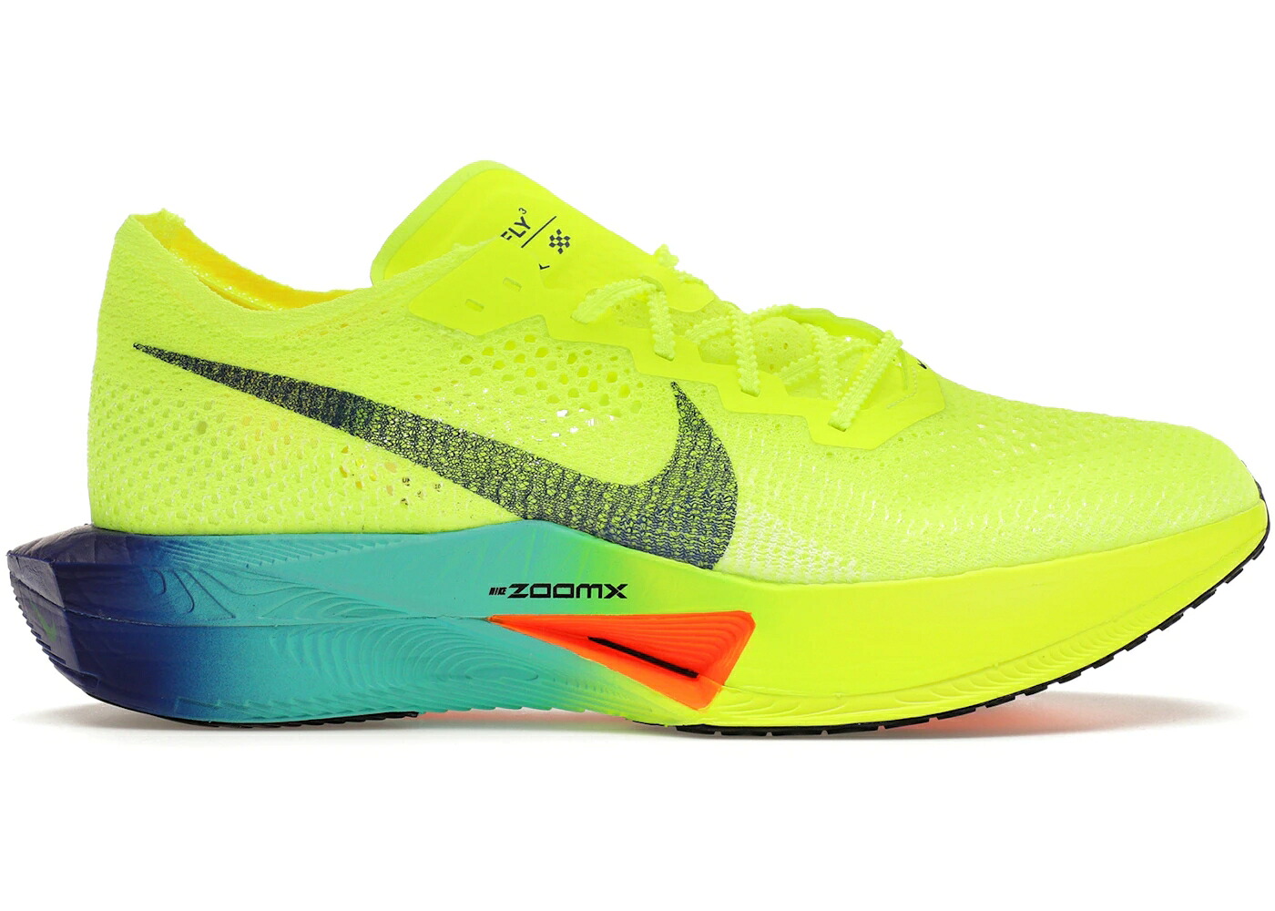 ナイキ ファ同盟罷工 スクリーム 緑 緑であること スニーカー メンズ NIKE ZOOMX VAPORFLY 3 FAST PACK / VOLT SCREAM GREEN BARELY VOLT