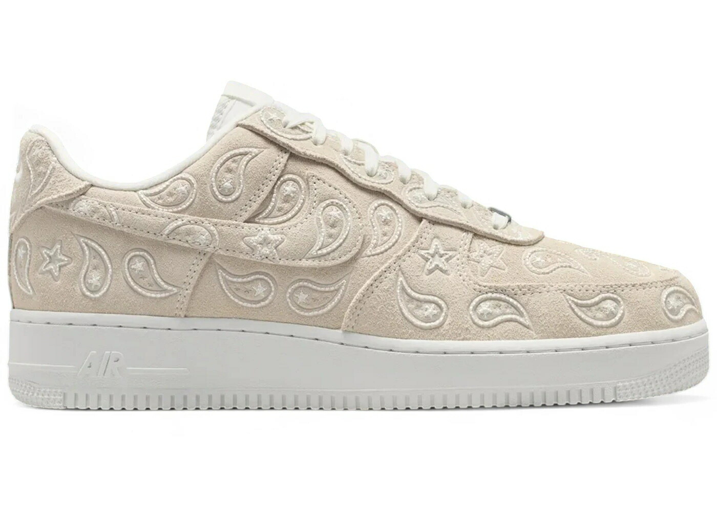 ナイキ 白いこと 白いこと 空軍 スニーカー メンズ NIKE AIR FORCE 1 LOW ALL-OVER PAISLEY SUMMIT WHITE / SUMMIT WHITE WHITE