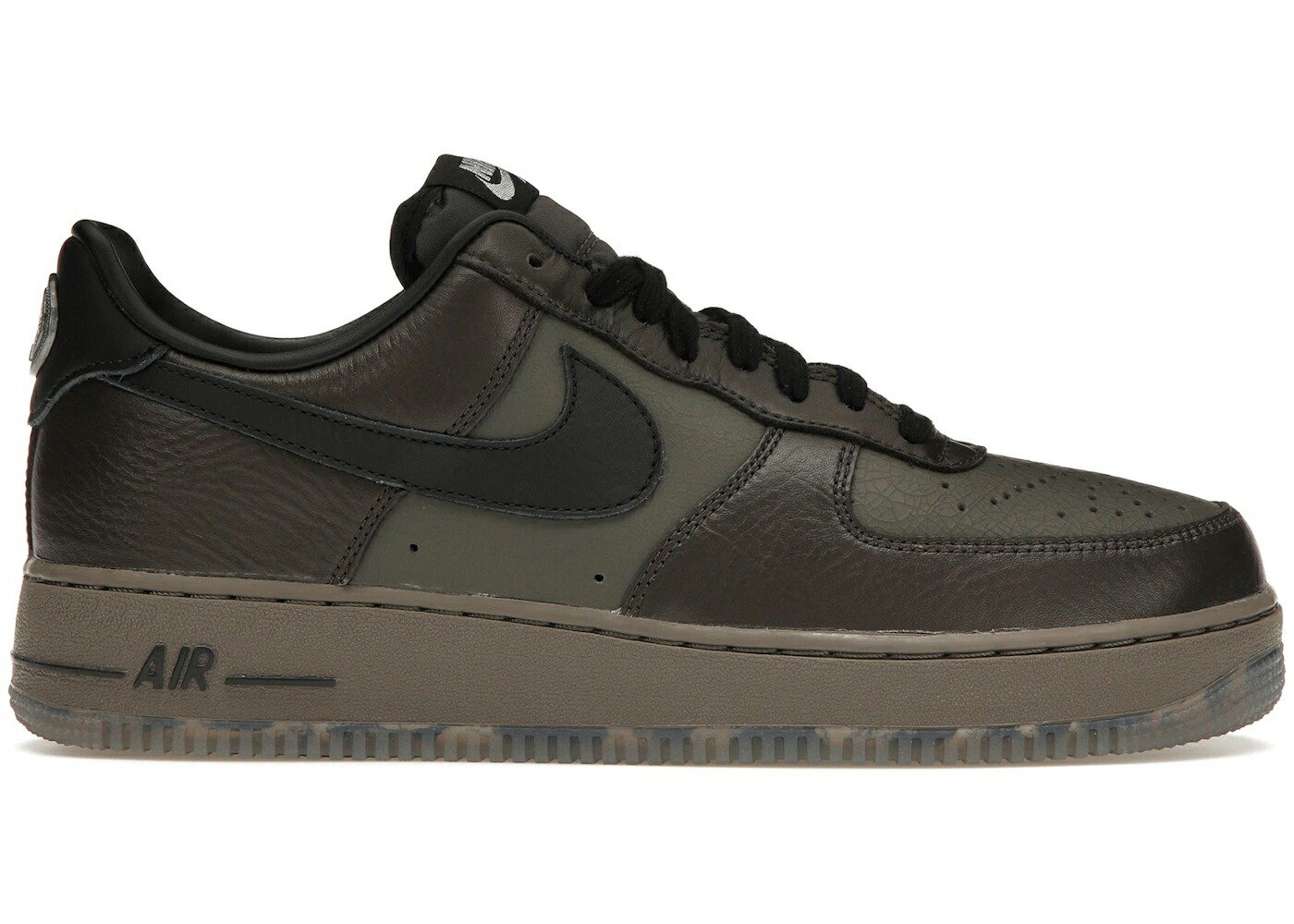 ナイキ 黒色 ブラック 茶色 ブラウン エアフォース スニーカー メンズ NIKE AIR FORCE 1 LOW PARIS / BLACK TEA BLACK PETRA BROWN