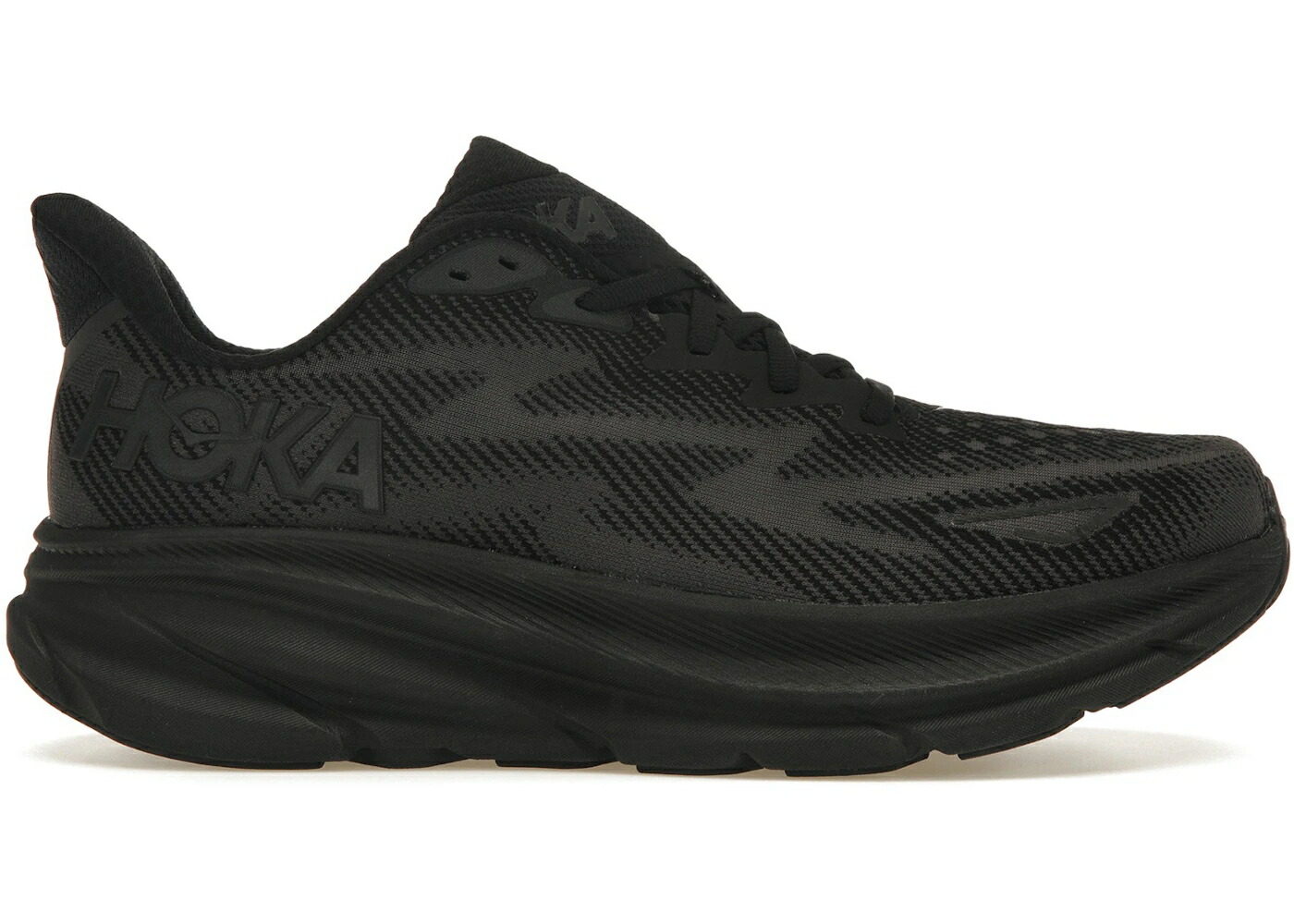 ホカオネオネ 黒いこと 黒いこと スニーカー メンズ HOKA ONE ONE HOKA ONE CLIFTON 9 TRIPLE BLACK / BLACK BLACK BLACK スニーカー-メンズ靴-靴