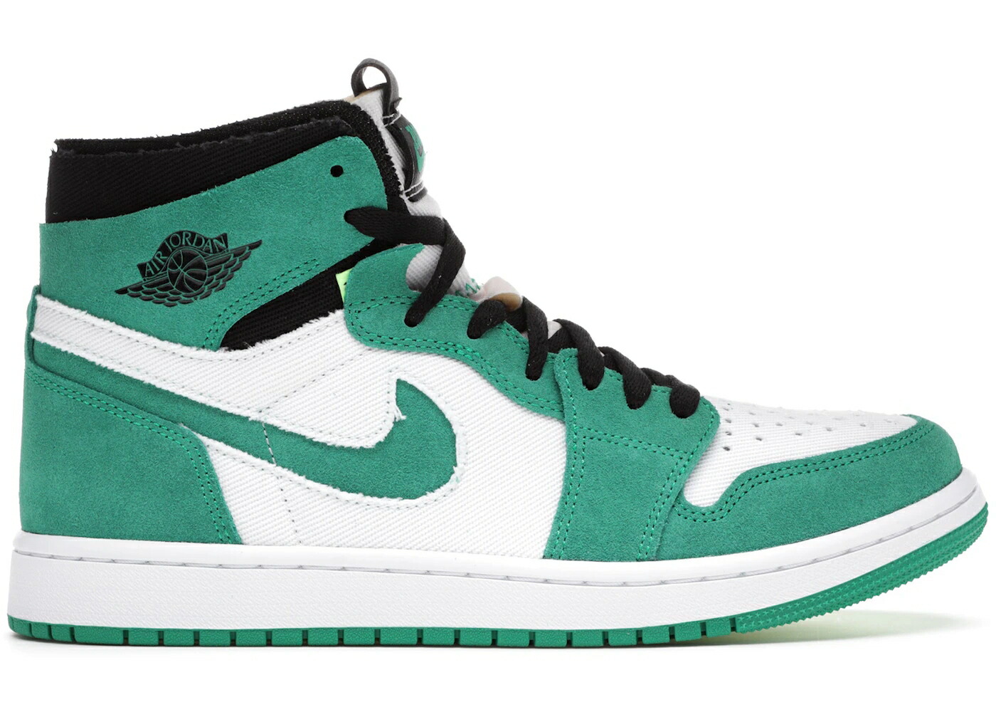 ナイキ ジョーダン ハイ ズーム スタジアム 緑 グリーン 白色 ホワイト 黒色 ブラック スニーカー メンズ JORDAN 1 HIGH ZOOM AIR CMFT STADIUM GREEN / STADIUM GREEN WHITE BLACK