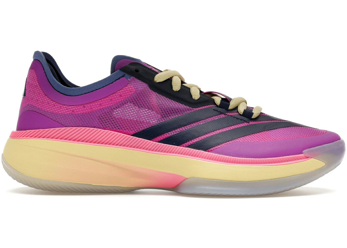 アディダス アディゼロ より分ける 紫 パープル 張りさける 青味 青み 3.0 スニーカー メンズ ADIDAS ADIZERO SELECT PURPLE BURST / PURPLE BURST DARK BLUE LUCID