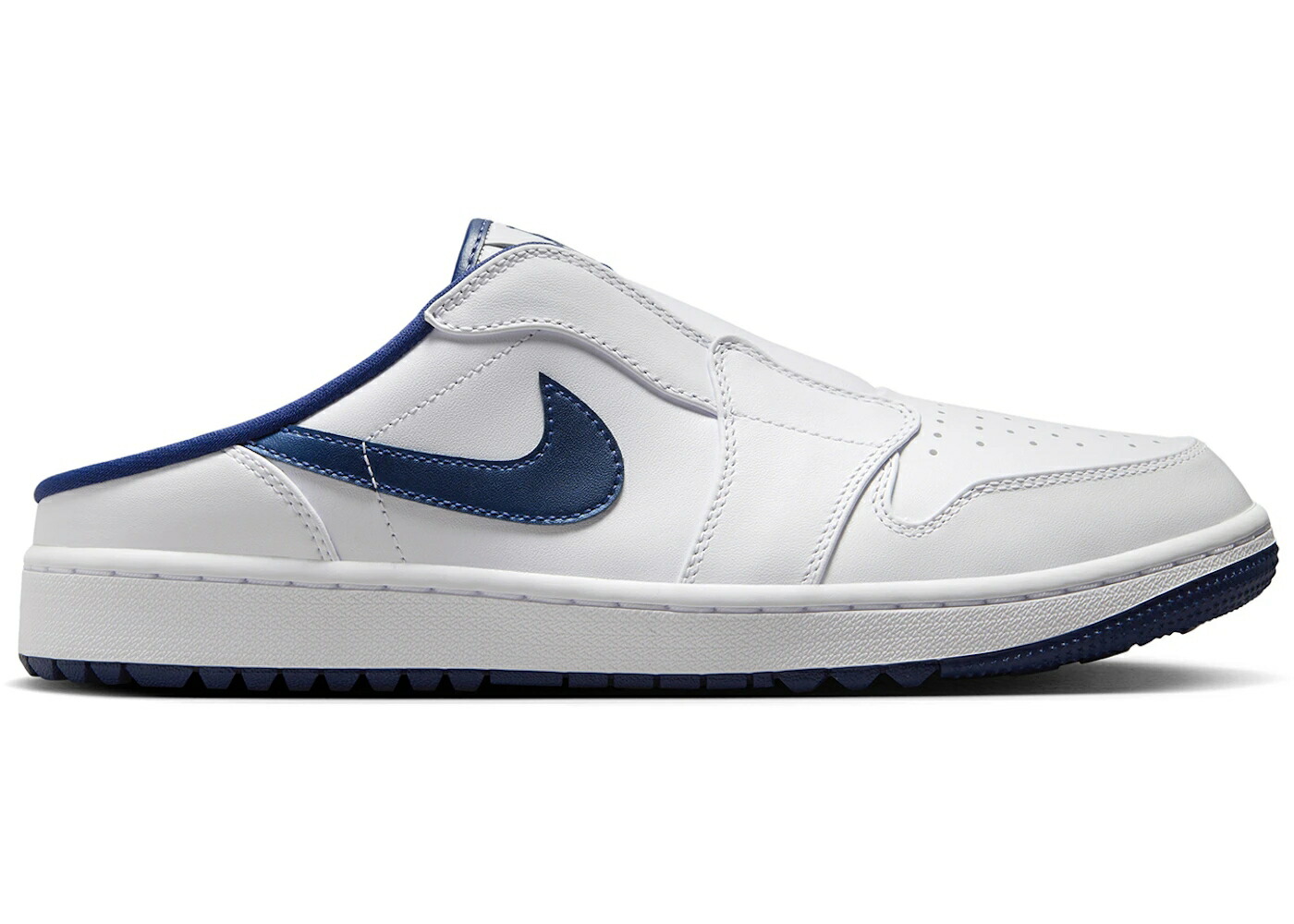ナイキ ジョーダン ゴルフ 白いこと 白いこと 紺色 米国海軍 スニーカー メンズ JORDAN 1 MULE GOLF WHITE MIDNIGHT NAVY / WHITE MIDNIGHT NAVY
