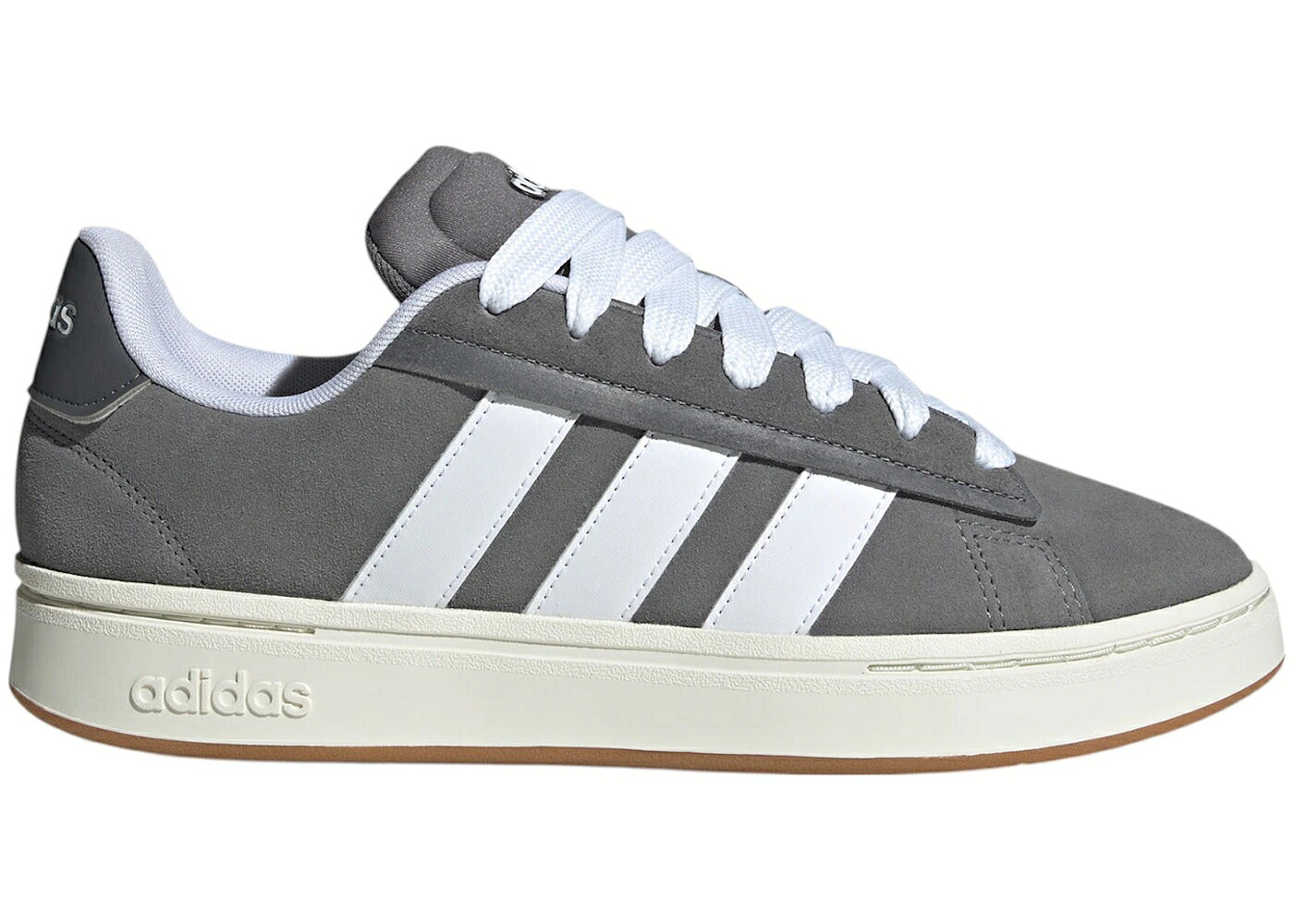 アディダス グランド コート アルファ 灰色 グレー 白色 ホワイト スニーカー メンズ ADIDAS GRAND COURT ALPHA GREY FOUR CLOUD WHITE OFF / GREY FOUR CLOUD WHITE OFF WHITE|スニケス