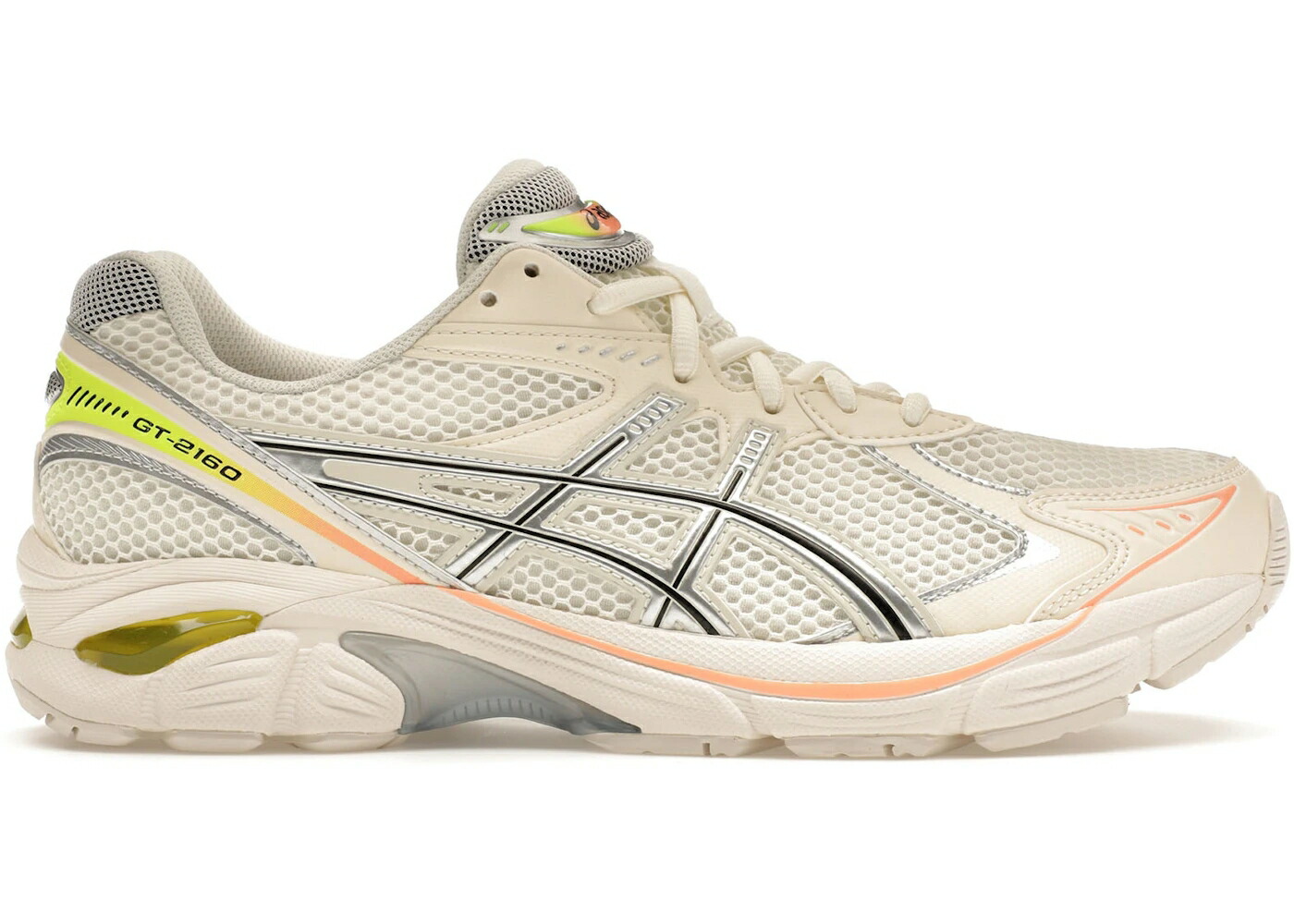 アシックス クリーム 黄色 イエロー スニーカー メンズ ASICS GT-2160 PARIS / CREAM SAFETY YELLOW