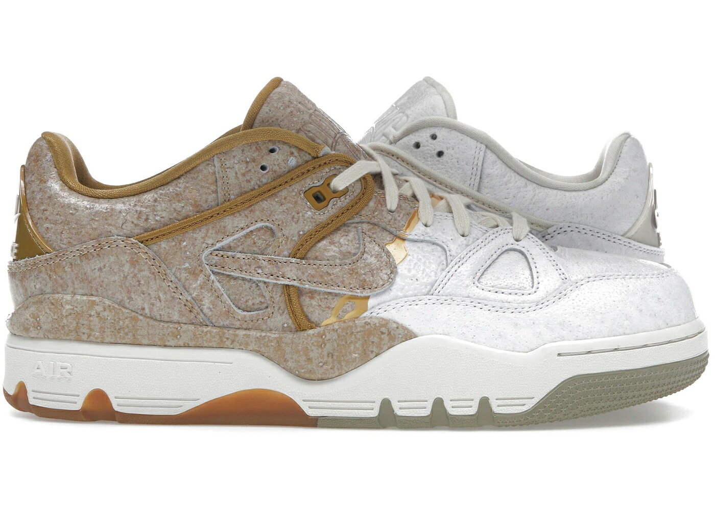 ナイキ 空軍 スニーカー メンズ NIKE AIR FORCE 3 LOW SP NIGO KINTSUGI BAMBOO / BAMBOO MULTI COLOR GUM MEDIUM