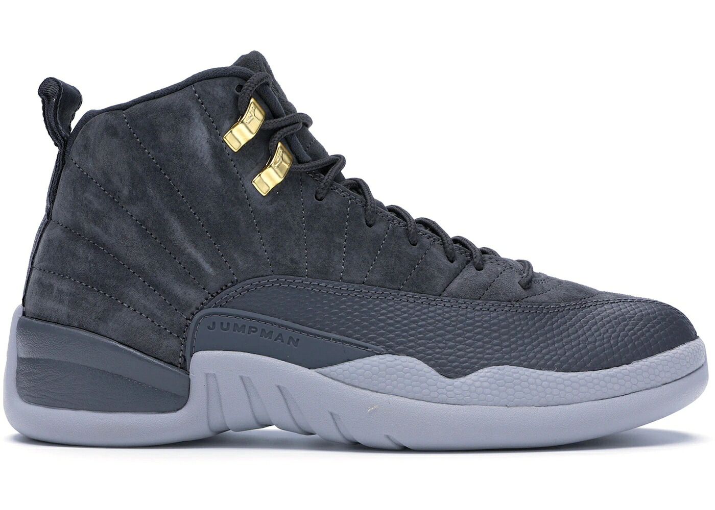 ナイキ ジョーダン 薄墨色 薄墨色 スニーカー メンズ JORDAN 12 RETRO DARK GREY / DARK GREY DARK GREY WOLF GREY