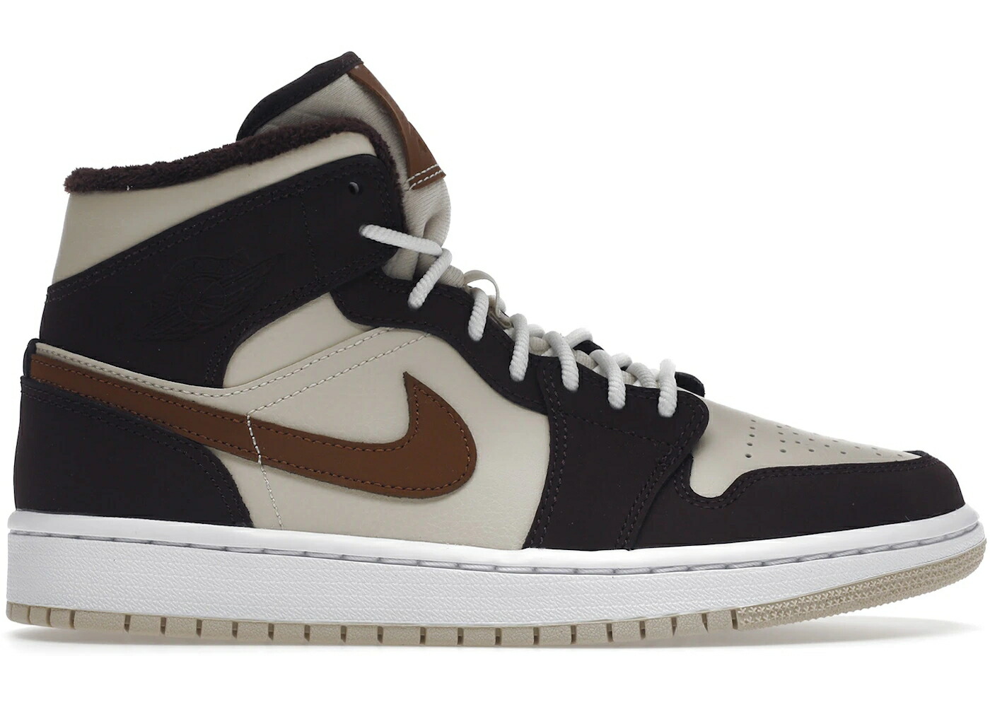 ナイキ ジョーダン ミッド 赤銅色 赤銅色 WOMEN\u0027S スニーカー レディース JORDAN 1 MID SE BROWN BASALT OATMEAL (WOMEN\u0027S) / BROWN BASALT OATMEAL SUMMIT