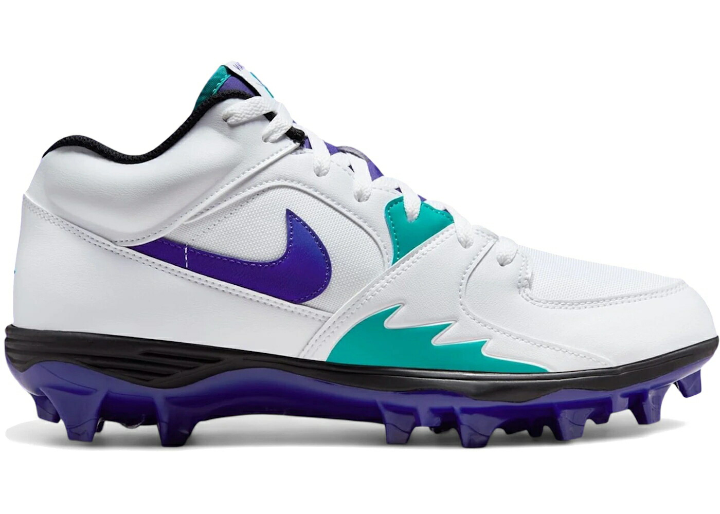 ナイキ ジョーダン スタジアム 白色 ホワイト 黒色 ブラック スニーカー メンズ JORDAN STADIUM 90 LOW TD GRAPE / WHITE NEW EMERALD BLACK GRAPE