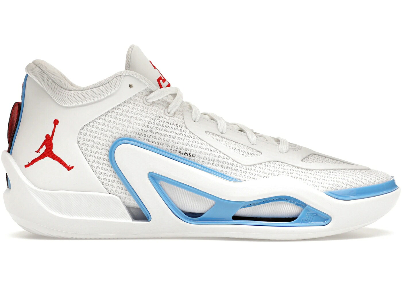 ナイキ ジョーダン 白色 ホワイト 青色 ブルー セントルイス スニーカー メンズ JORDAN TATUM 1 PF ARCHER AVE ST. LOUIS (WHITE SOLE) / WHITE UNIVERSITY BLUE UNIVERSITY