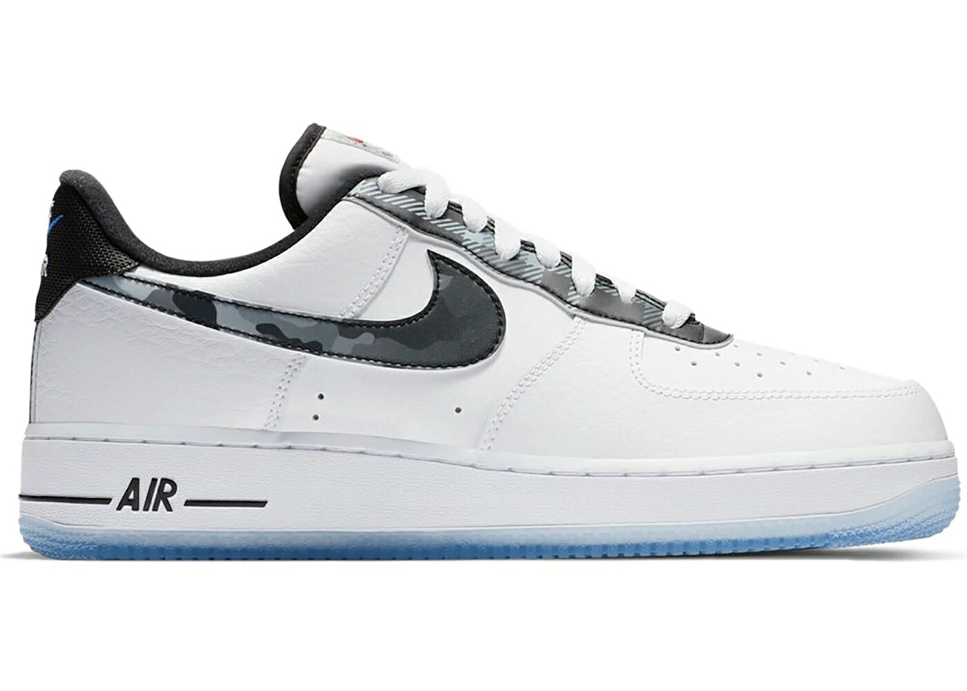 ナイキ 白色 ホワイト 黒色 ブラック ピュア プラチナム エアフォース スニーカー メンズ NIKE AIR FORCE 1 LOW REMIX WHITE / WHITE BLACK PURE PLATINUM