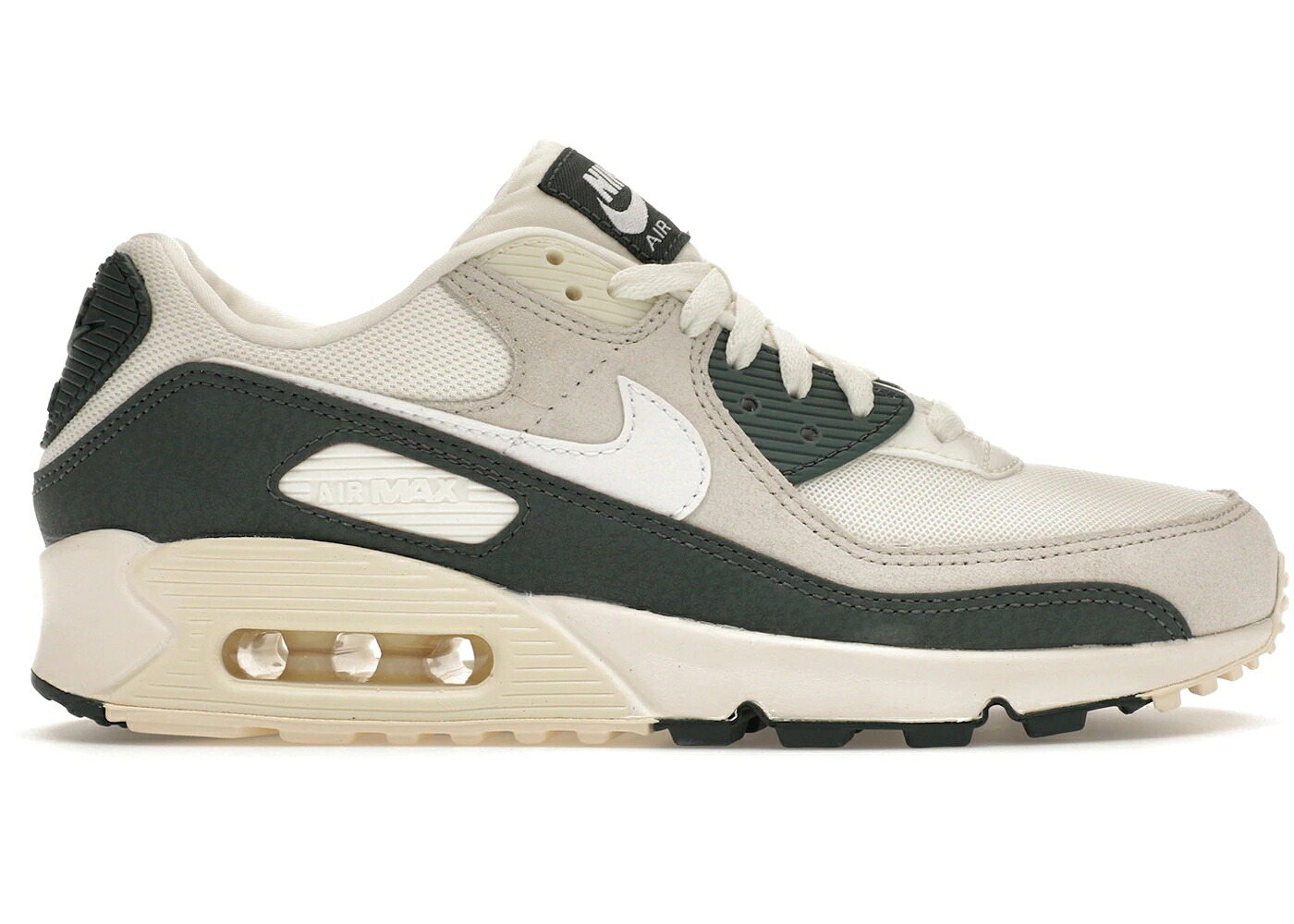 ナイキ マックス ビンテージ ヴィンテージ 緑 緑であること エア湖マックス WOMEN\u0027S スニーカー レディース NIKE AIR MAX 90 SAIL VINTAGE GREEN (WOMEN\u0027S) / SAIL VINTAGE GREEN COCONUT MILK