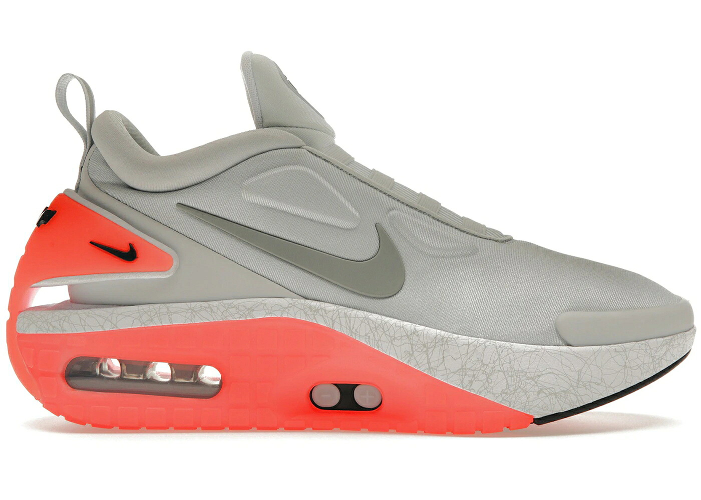 ナイキ アダプト マックス 純然たる プラチナム 薄墨色 薄墨色 スニーカー メンズ NIKE ADAPT AUTO MAX INFRARED (OTHER COUNTRIES) / PURE PLATINUM PARTICLE GREY