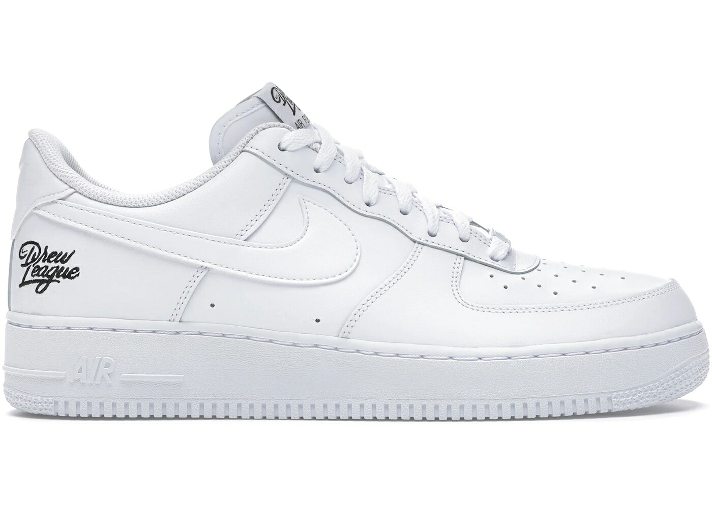 ナイキ 白いこと 白いこと 黒いこと 黒いこと 空軍 スニーカー メンズ NIKE AIR FORCE 1 LOW DREW LEAGUE (2020) / WHITE WHITE BLACK WHITE