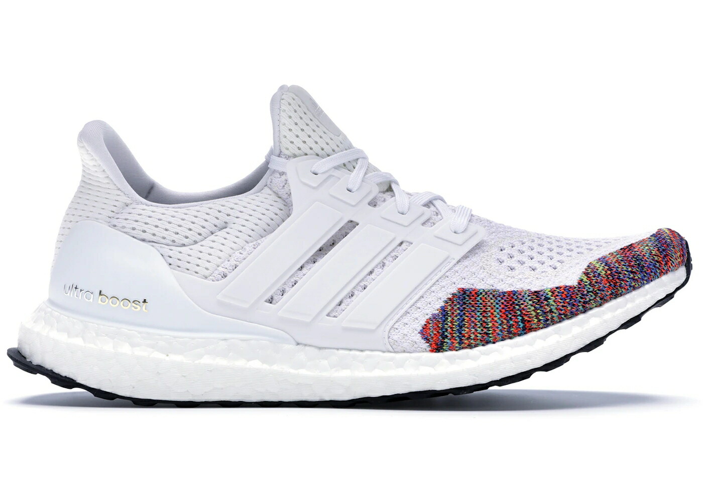 アディダス ウルトラ ブースト 白いこと 白いこと ウルトラブースト 1.0 スニーカー メンズ ADIDAS ULTRA BOOST MULTI-COLOR TOE WHITE / WHITE MULTICOLOR
