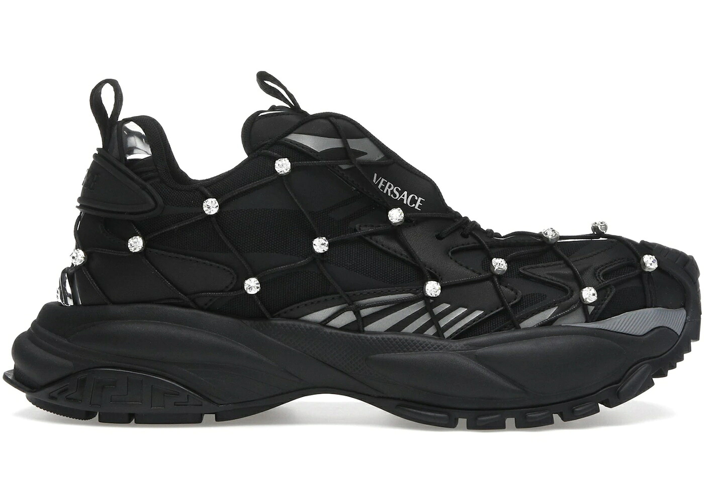 ヴェルサーチェ 黒色 ブラック M_VS_02 スニーカー メンズ VERSACE MERCURY BLACK /|スニケス