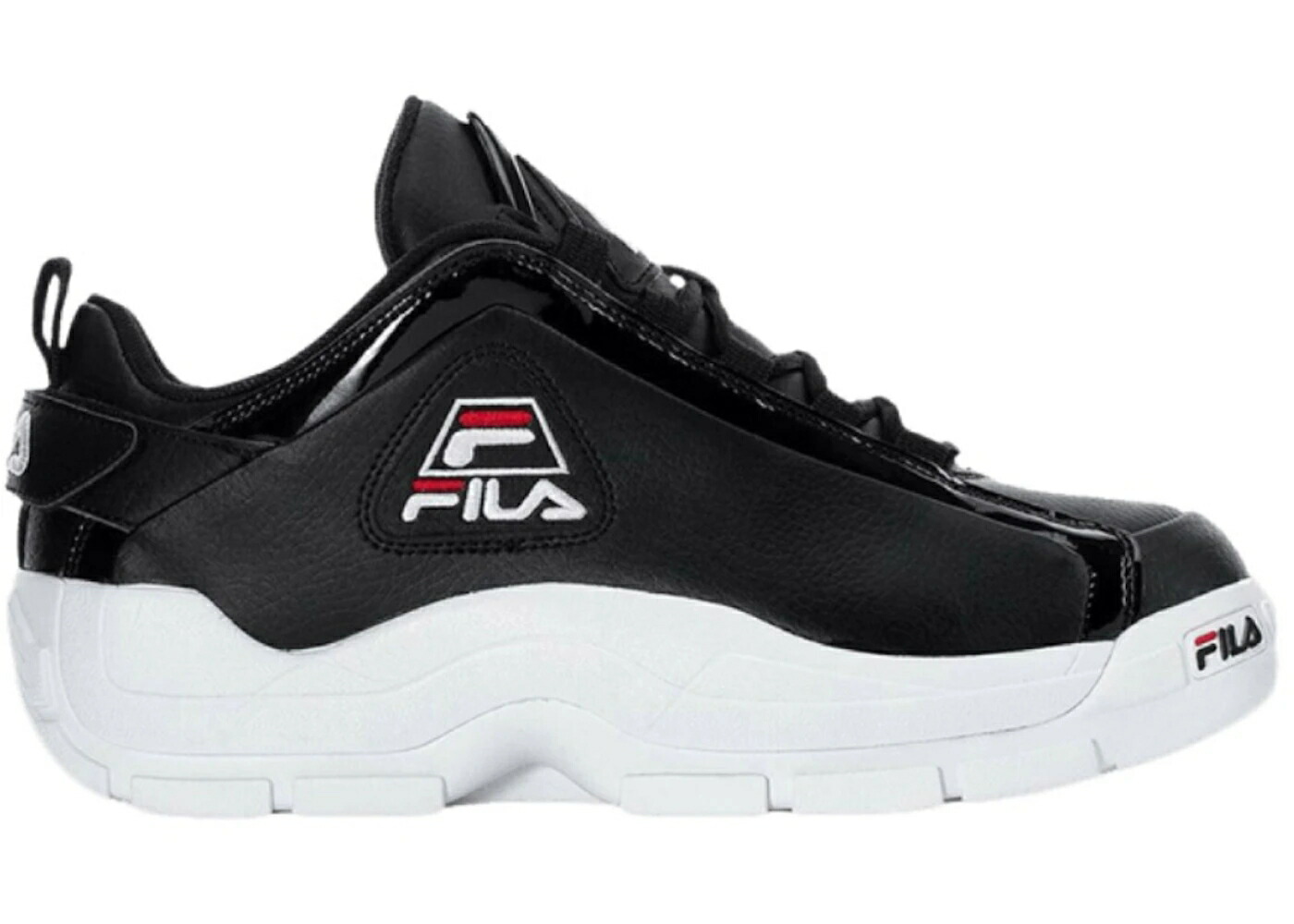 フィラ 黒いこと 黒いこと 白いこと 白いこと 赤 赤いこと グラント吸血鬼 スニーカー メンズ FILA GRANT HILL 2 LOW BLACK WHITE / BLACK WHITE FILA RED