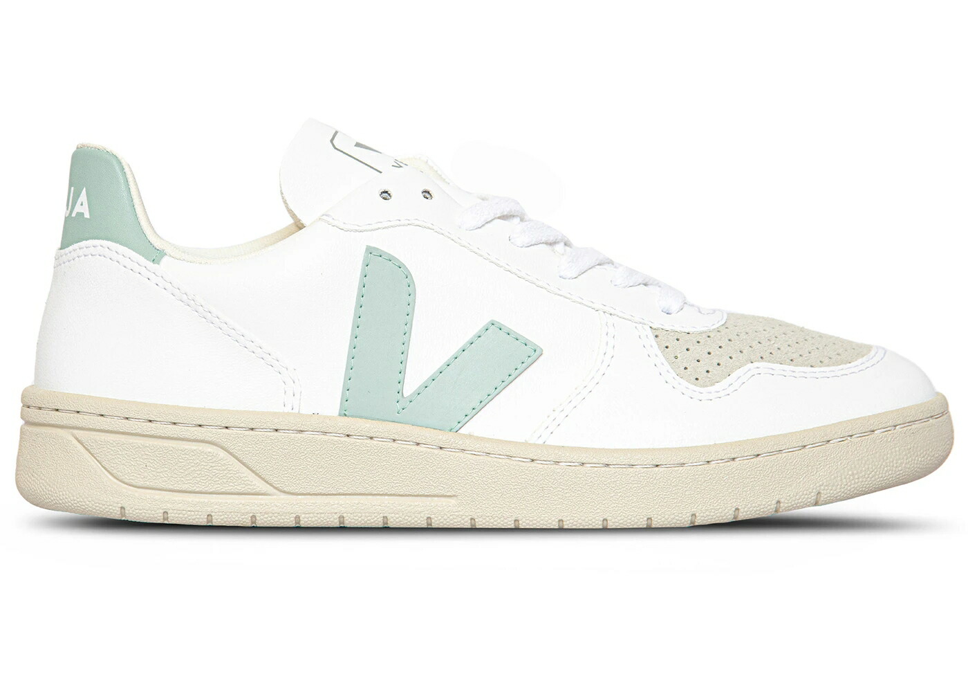 ヴェジャ 白いこと 白いこと スニーカー メンズ VEJA V-10 WHITE MATCHA / WHITE MATCHA