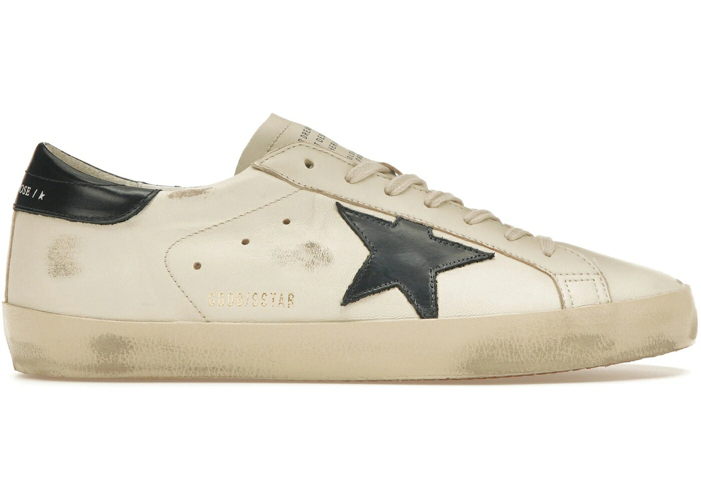 ゴールデングース ベージュ ナイト 青色 ブルー スニーカー メンズ GOLDEN GOOSE GOLDEN GOOSE SUPER-STAR BEIGE NIGHT BLUE / BEIGE NIGHT BLUE