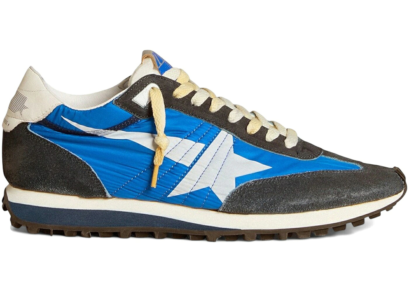 ゴールデングース 青碧 青色 白いこと 白いこと スニーカー メンズ GOLDEN GOOSE GOLDEN GOOSE MARATHON BLUE WHITE STAR / BLUE WHITE BLUE スニーカー-メンズ靴