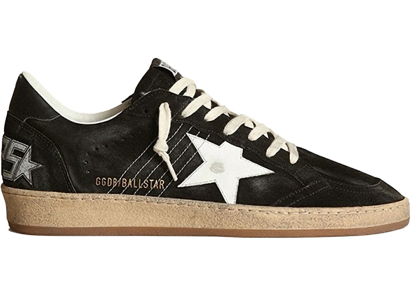 ゴールデングース 黒色 ブラック 白色 ホワイト スニーカー メンズ GOLDEN GOOSE GOLDEN GOOSE BALL STAR BLACK WHITE / BLACK WHITE
