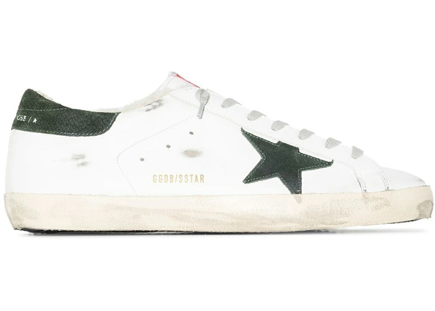 ゴールデングース 白いこと 白いこと 緑 緑であること スニーカー メンズ GOLDEN GOOSE GOLDEN GOOSE SUPER-STAR SHERPA LINING WHITE GREEN / WHITE GREEN
