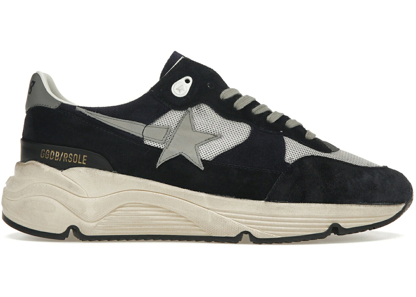 ゴールデングース 黒いこと 黒いこと 紺色 米国海軍 薄墨色 薄墨色 スニーカー メンズ GOLDEN GOOSE GOLDEN GOOSE RUNNING SOLE BLACK NAVY GREY / BLACK NAVY GREY
