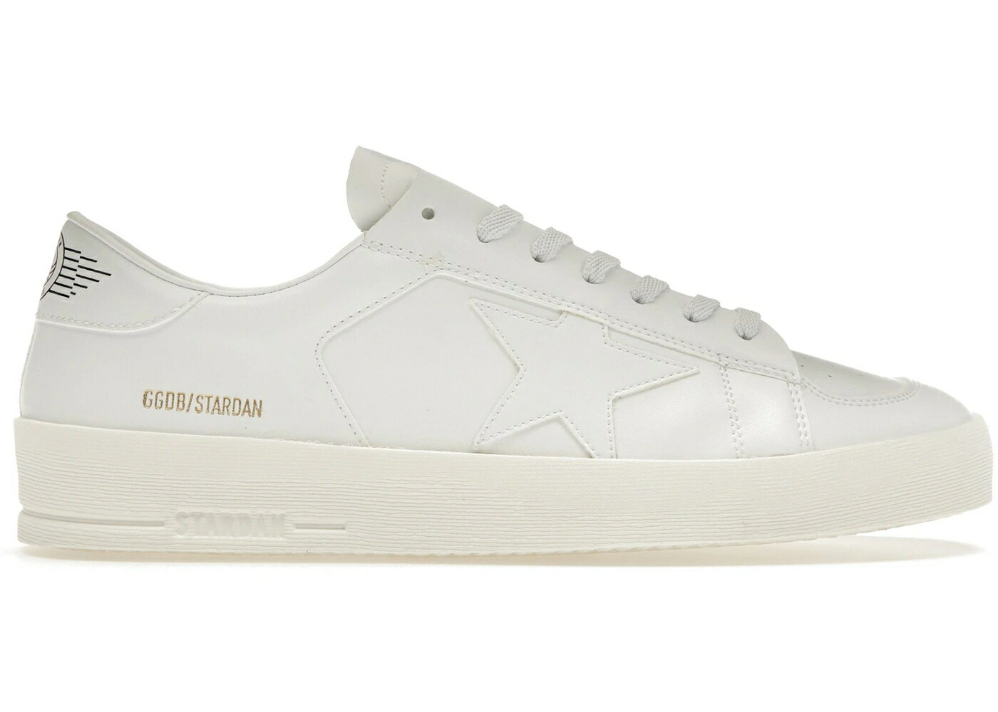 ゴールデングース 白色 ホワイト スニーカー メンズ GOLDEN GOOSE GOLDEN GOOSE BIO-BASED STARDAN WHITE /
