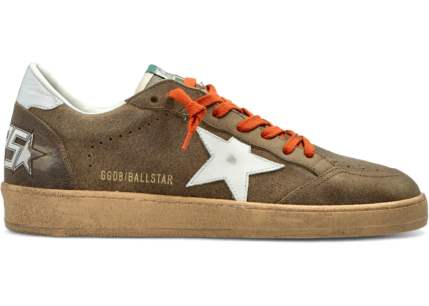 ゴールデングース 茶色 ブラウン スニーカー メンズ GOLDEN GOOSE GOLDEN GOOSE BALL STAR BROWN /|スニケス