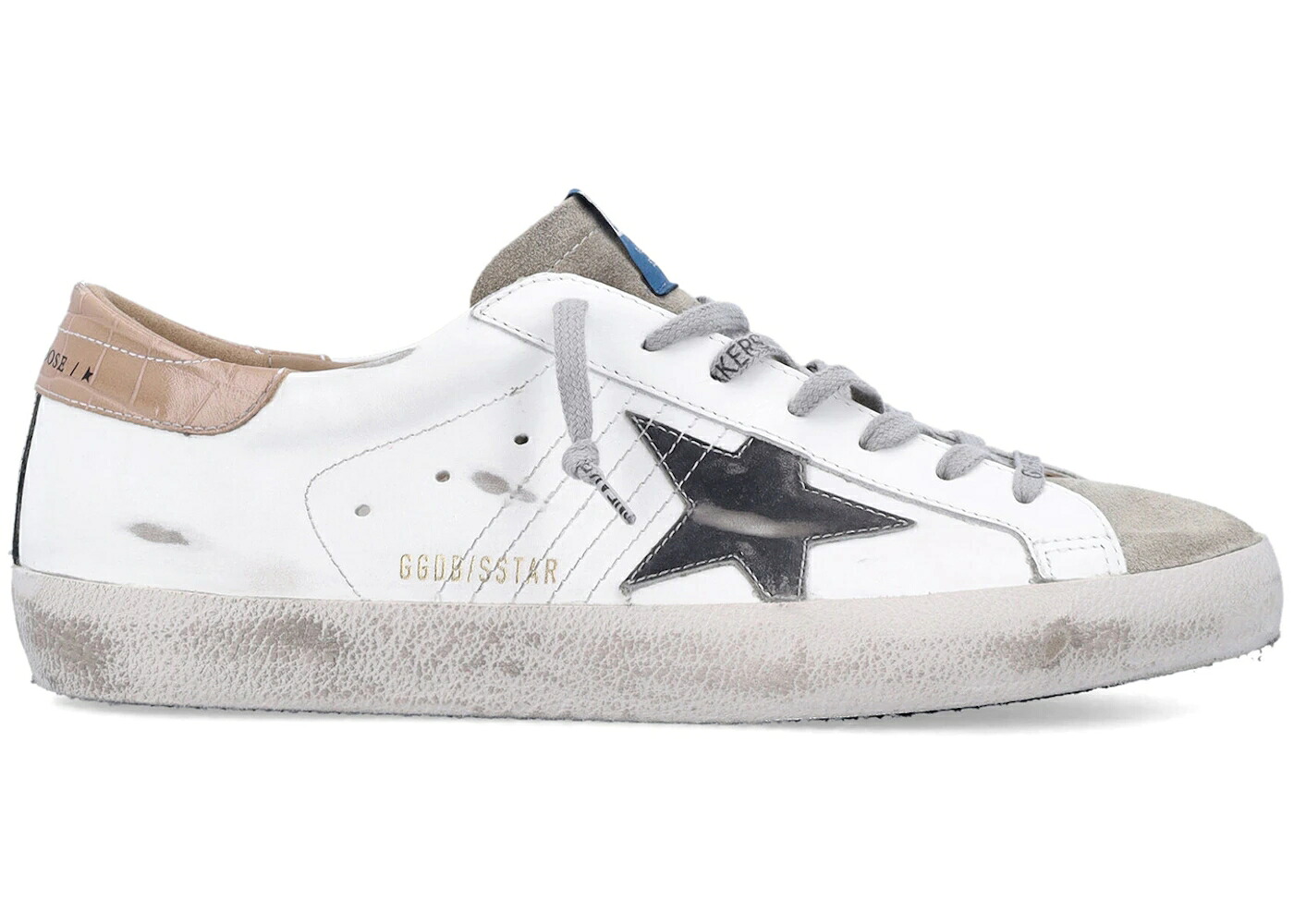 ゴールデングース 白いこと 白いこと 黒いこと 黒いこと ベージュ はやりっ児 スニーカー メンズ GOLDEN GOOSE GOLDEN GOOSE SUPER STAR WHITE ICE BLACK BEIGE / WHITE ICE BLACK BEIGE