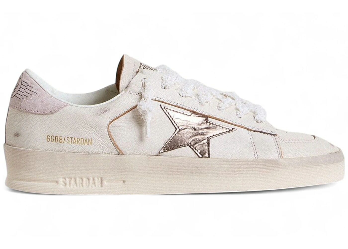 ゴールデングース 白色 ホワイト 銀色 シルバー ピンク スニーカー レディース GOLDEN GOOSE GOLDEN GOOSE STARDAN WHITE METALLIC SILVER PINK / WHITE METALLIC SILVER レディース靴-靴-スニーカー