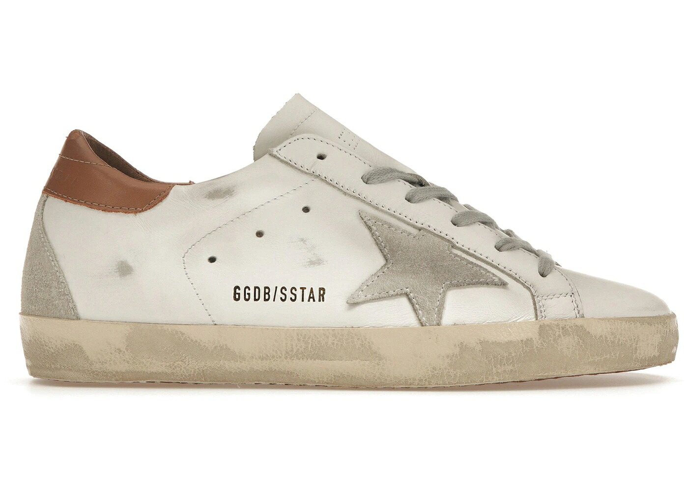 ゴールデングース 白いこと 白いこと WOMEN\u0027S スニーカー レディース GOLDEN GOOSE GOLDEN GOOSE SUPER-STAR WHITE TAN (WOMEN\u0027S) / WHITE TAN