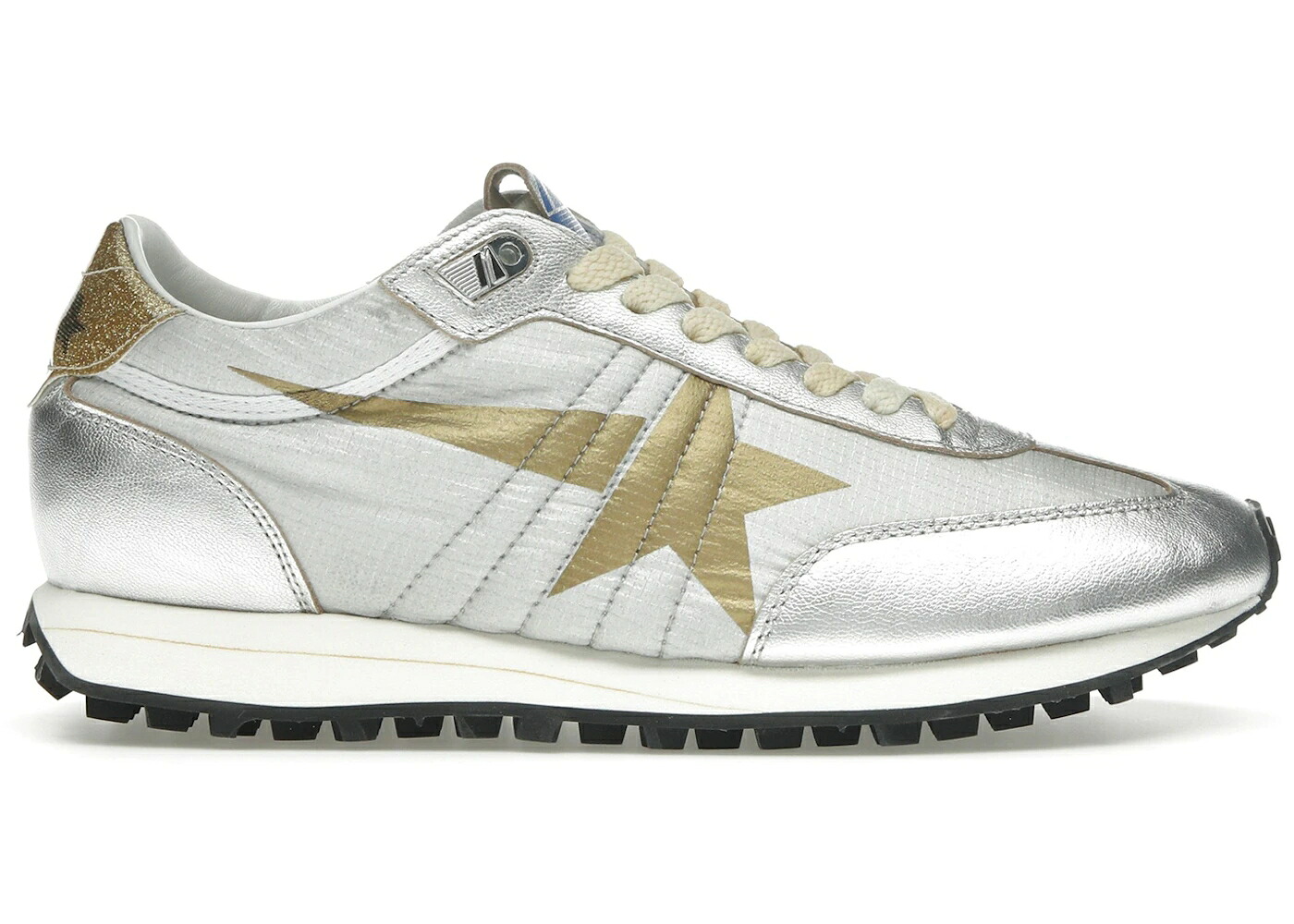 ゴールデングース しろがね色 しろがね色 ゴールド WOMEN\u0027S スニーカー レディース GOLDEN GOOSE GOLDEN GOOSE MARATHON SILVER GOLD STAR (WOMEN\u0027S) / SILVER GOLD