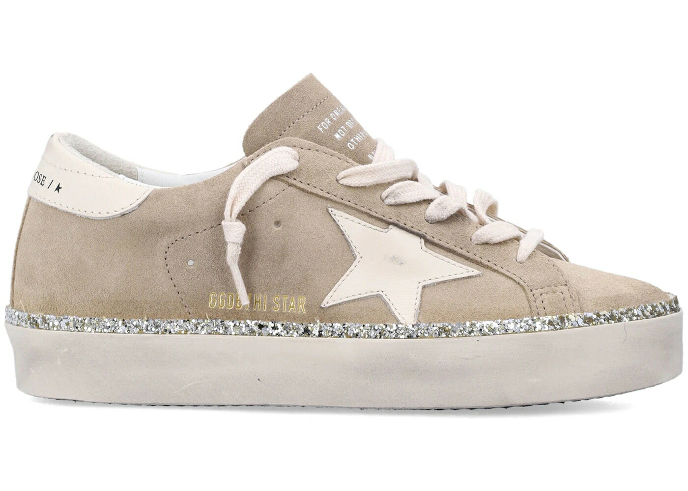 ゴールデングース ベージュ WOMEN'S スニーカー レディース GOLDEN GOOSE GOLDEN GOOSE HI STAR BEIGE (WOMEN'S) /