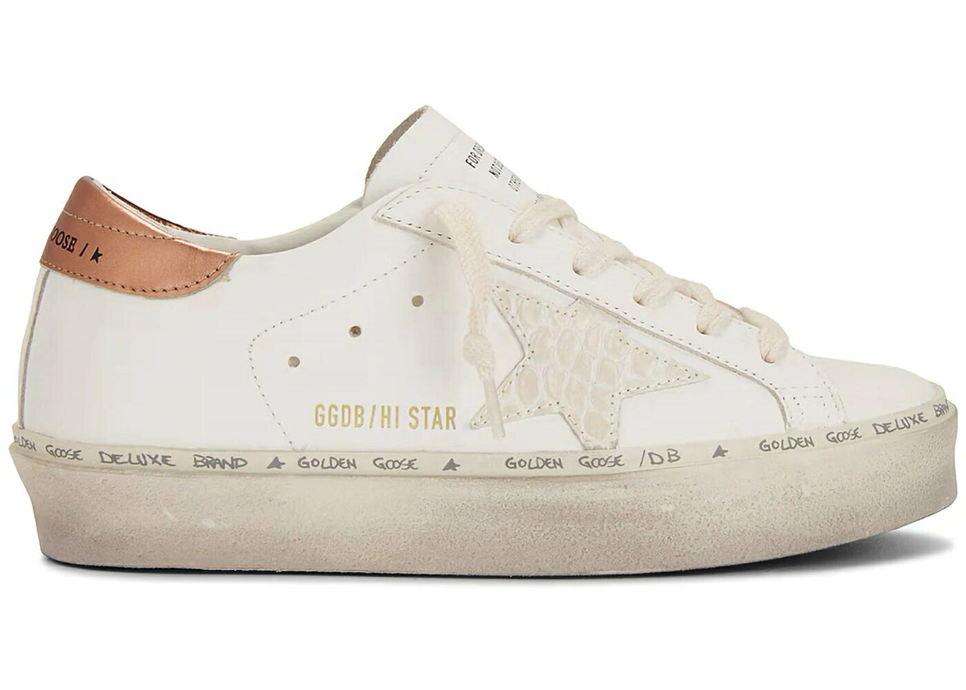 ゴールデングース 白いこと 白いこと 銅 ブロンズ WOMEN\u0027S スニーカー レディース GOLDEN GOOSE GOLDEN GOOSE HI STAR WHITE BUTTER BRONZE (WOMEN\u0027S) / WHITE BUTTER BRONZE