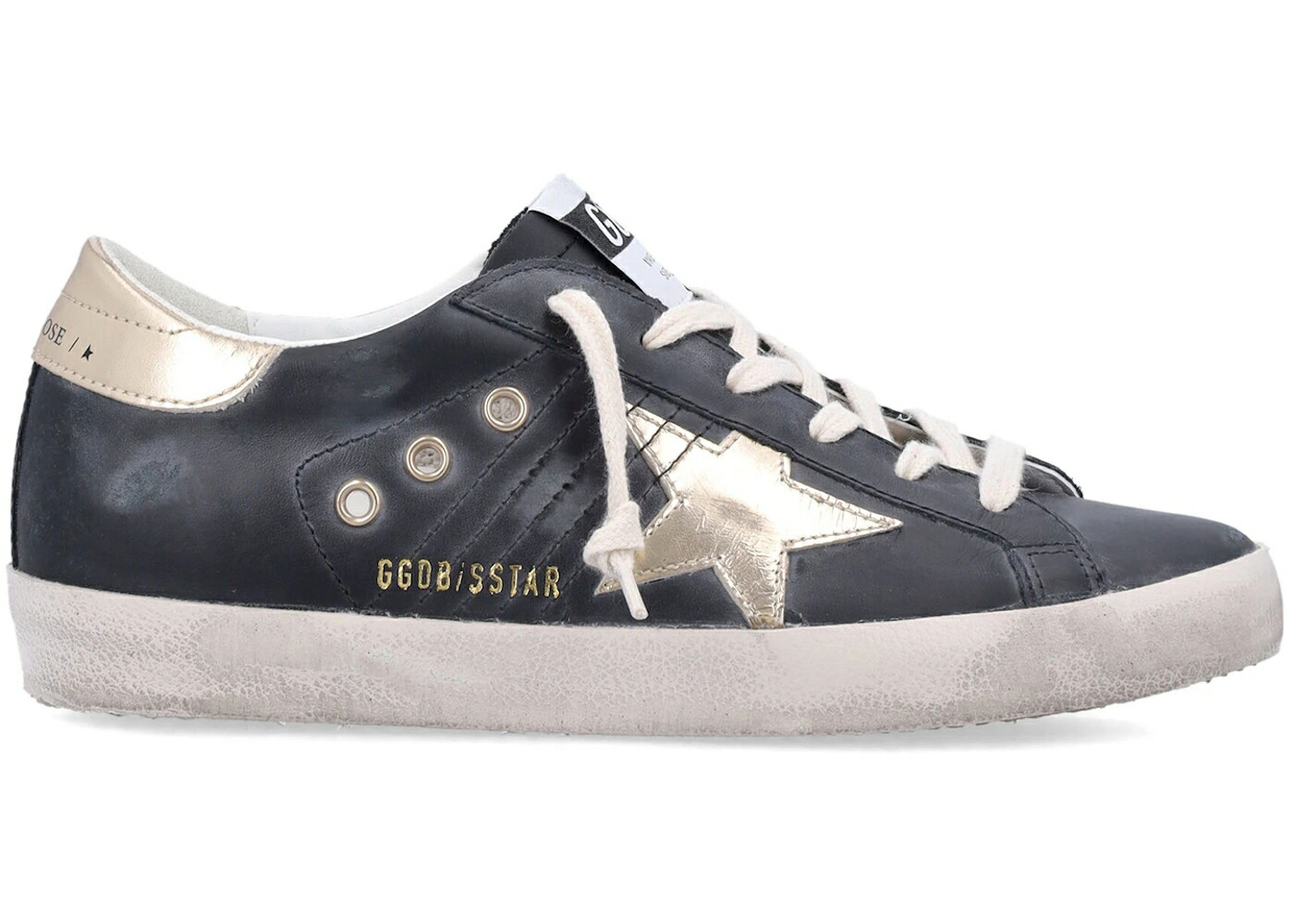 ゴールデングース はやりっ児 黒いこと 黒いこと ゴールド WOMEN\u0027S スニーカー レディース GOLDEN GOOSE GOLDEN GOOSE SUPERSTAR BLACK GOLD (WOMEN\u0027S) / BLACK GOLD